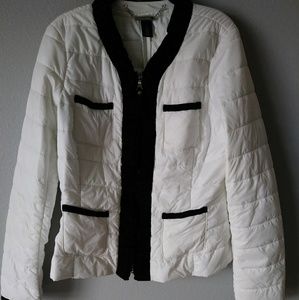 White house black market waist length jacket